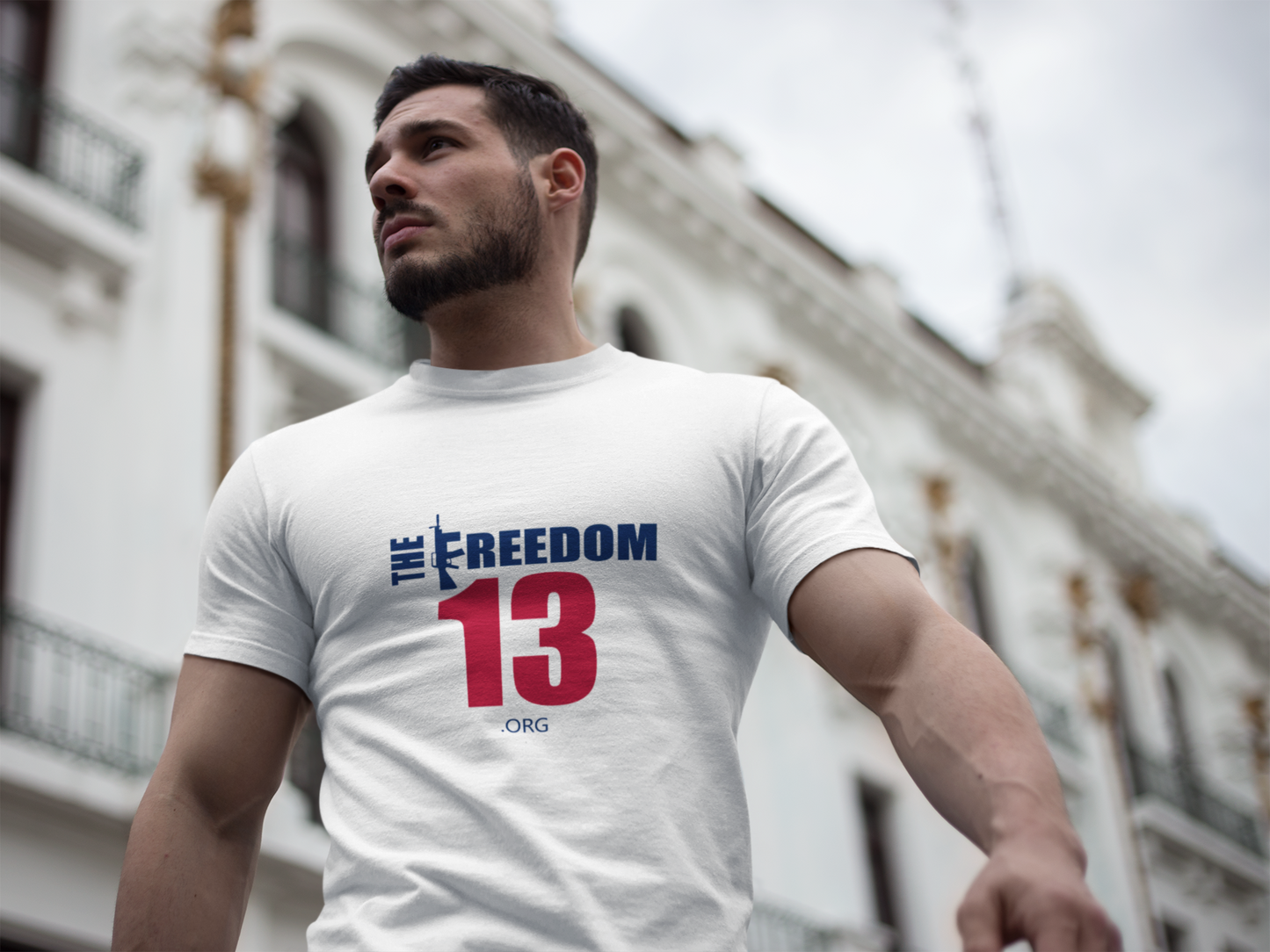 Unisex Freedom Graphic Tee, Softstyle Casual Shirt for Everyday Wear, Perfect for Independence Day, Fundraising Events, or Casual Outings