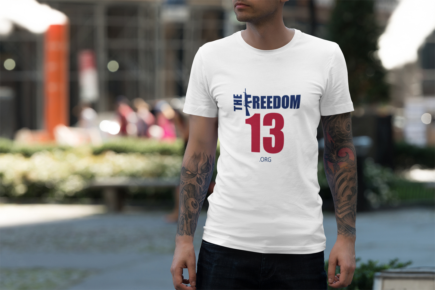 Unisex Freedom Graphic Tee, Softstyle Casual Shirt for Everyday Wear, Perfect for Independence Day, Fundraising Events, or Casual Outings