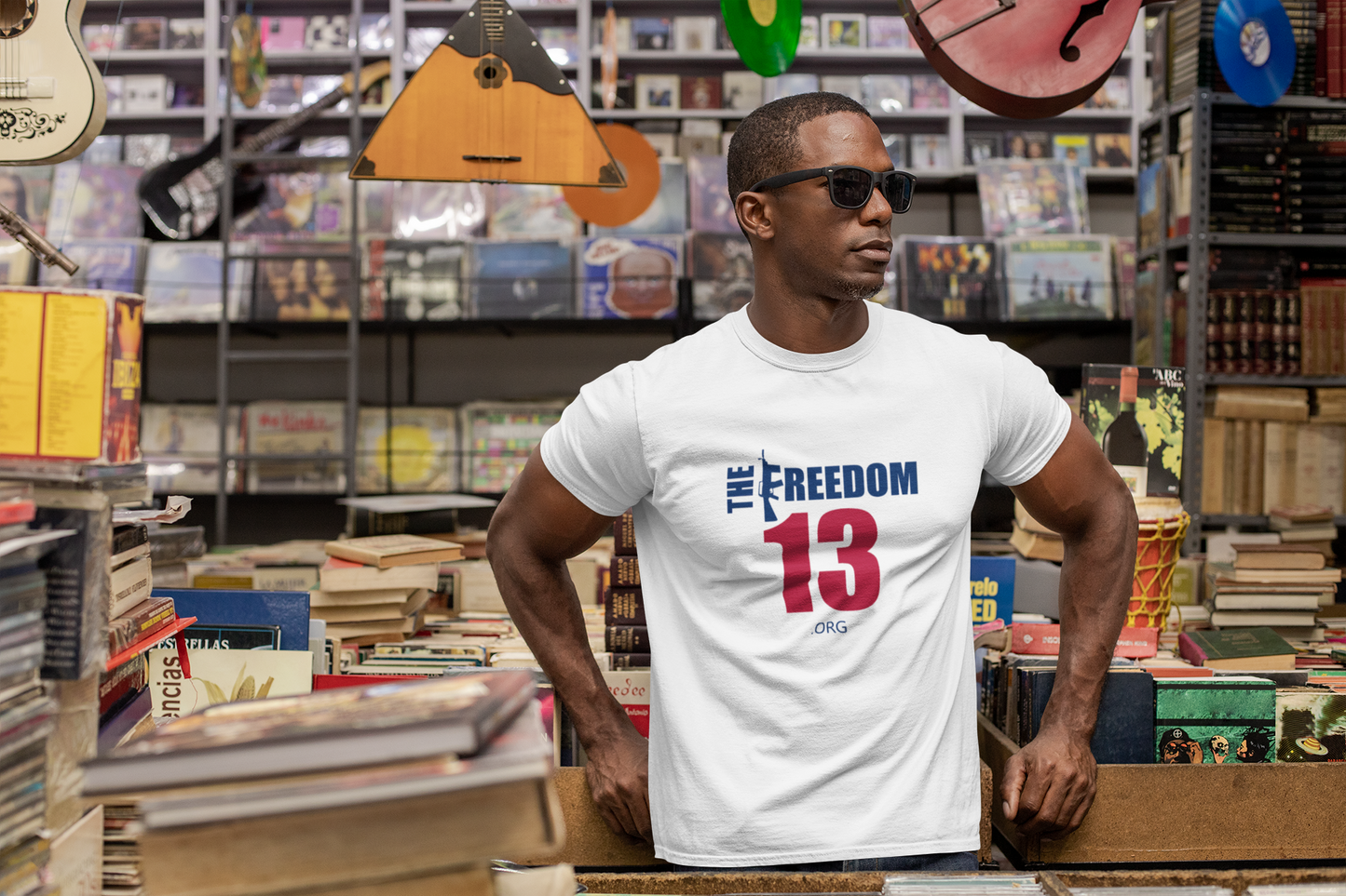 Unisex Freedom Graphic Tee, Softstyle Casual Shirt for Everyday Wear, Perfect for Independence Day, Fundraising Events, or Casual Outings