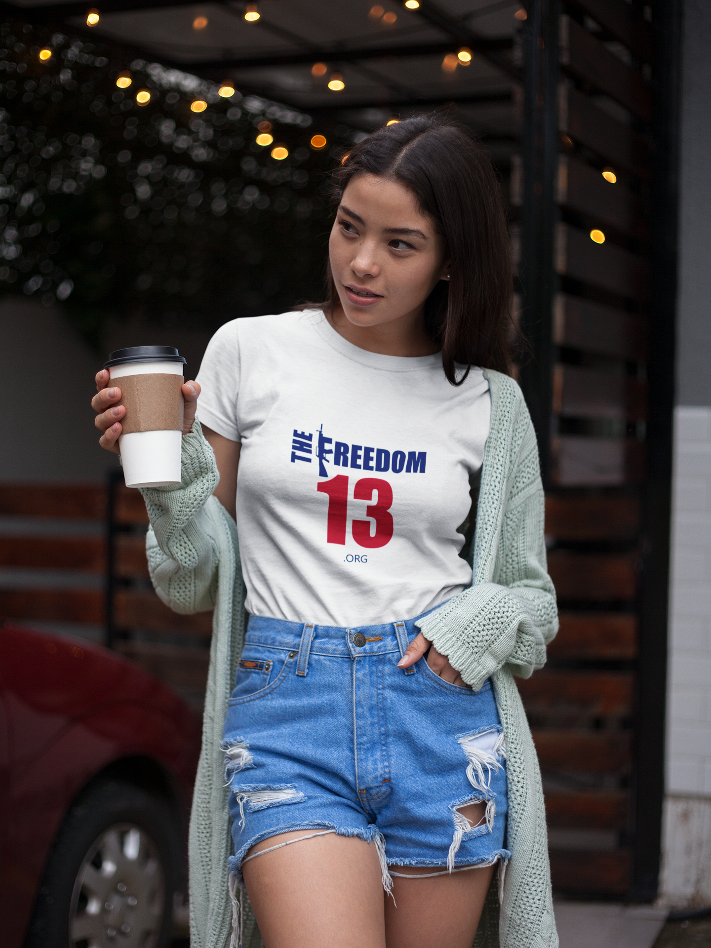 Unisex Freedom Graphic Tee, Softstyle Casual Shirt for Everyday Wear, Perfect for Independence Day, Fundraising Events, or Casual Outings