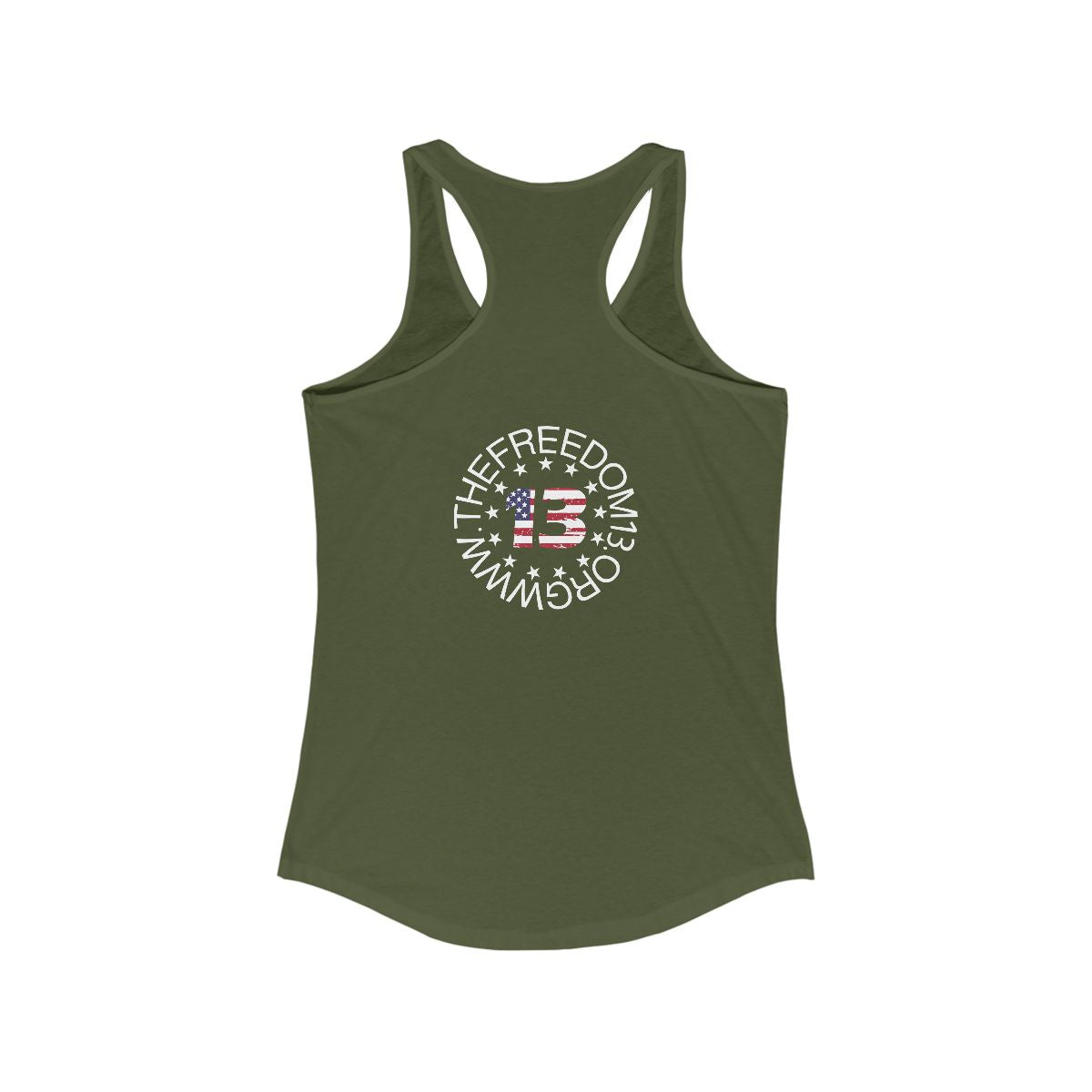 Dark  Women's Ideal Freedom Racerback Tank