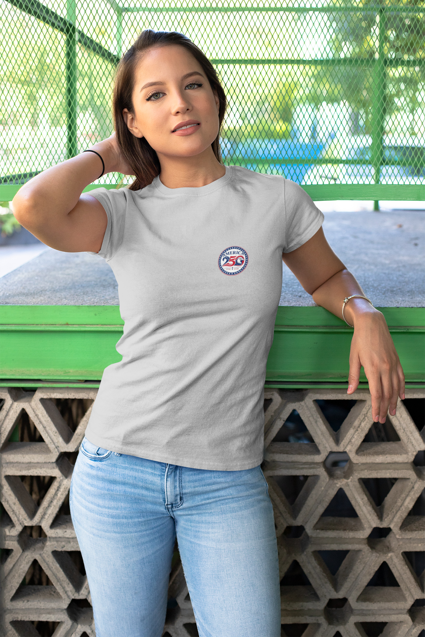 America 250 Faith Family Freedom T-Shirt — American Flag Heart Patriotic Tee
