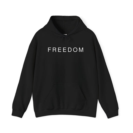 Dark Freedom Hoodie - Cozy Unisex Heavy Blend Sweatshirt, Perfect for Casual Wear, Gifts for Freedom Lovers, Patriotic Apparel, Everyday Comfort