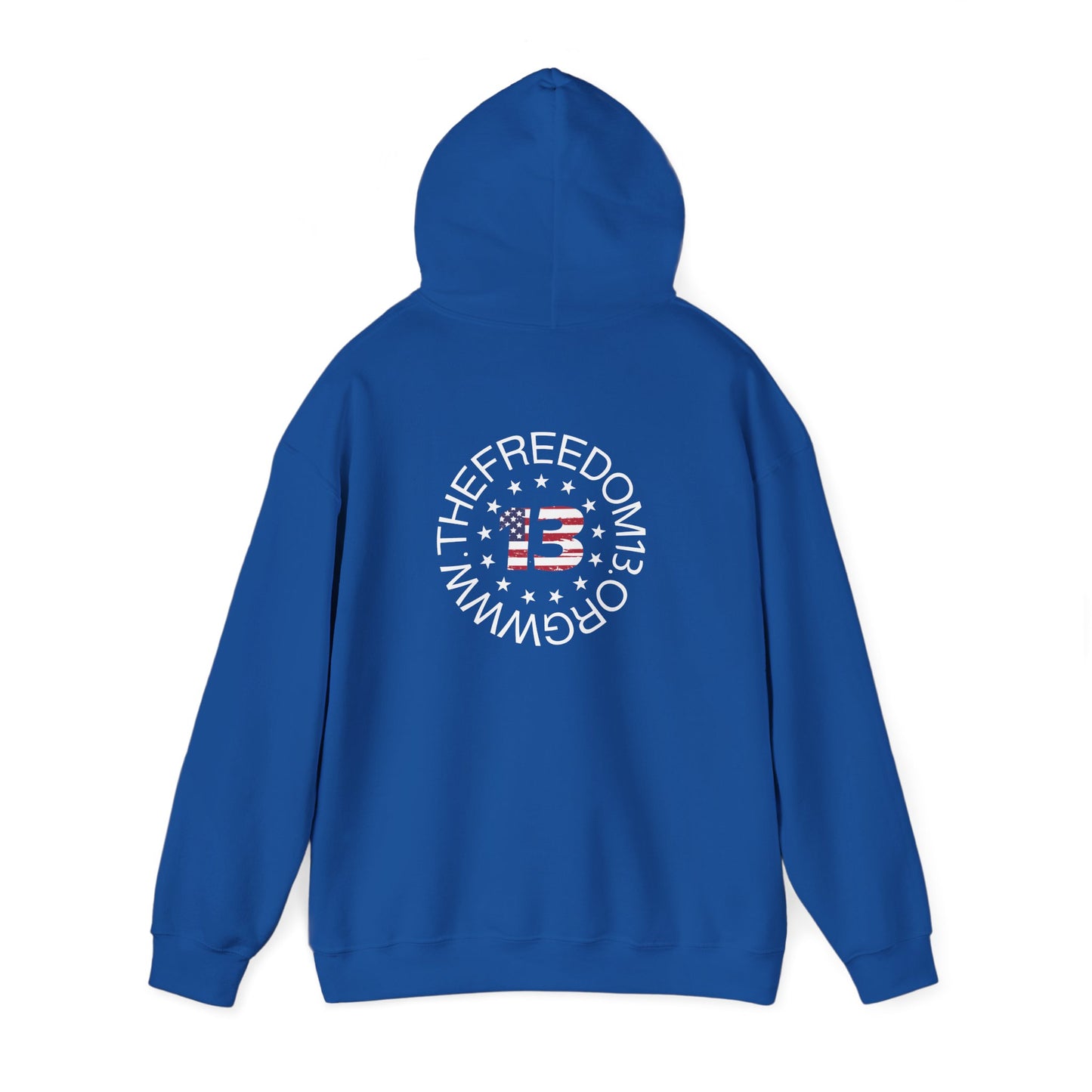 Dark Freedom Hoodie - Cozy Unisex Heavy Blend Sweatshirt, Perfect for Casual Wear, Gifts for Freedom Lovers, Patriotic Apparel, Everyday Comfort