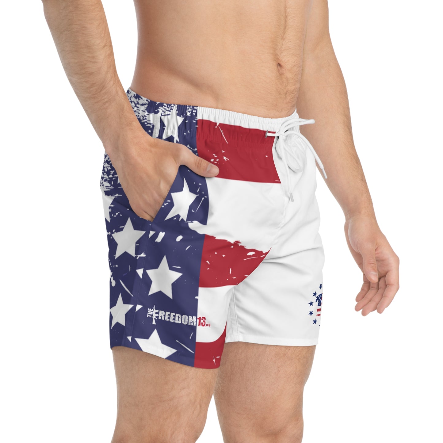 Swim Trunks 1/2 Flag