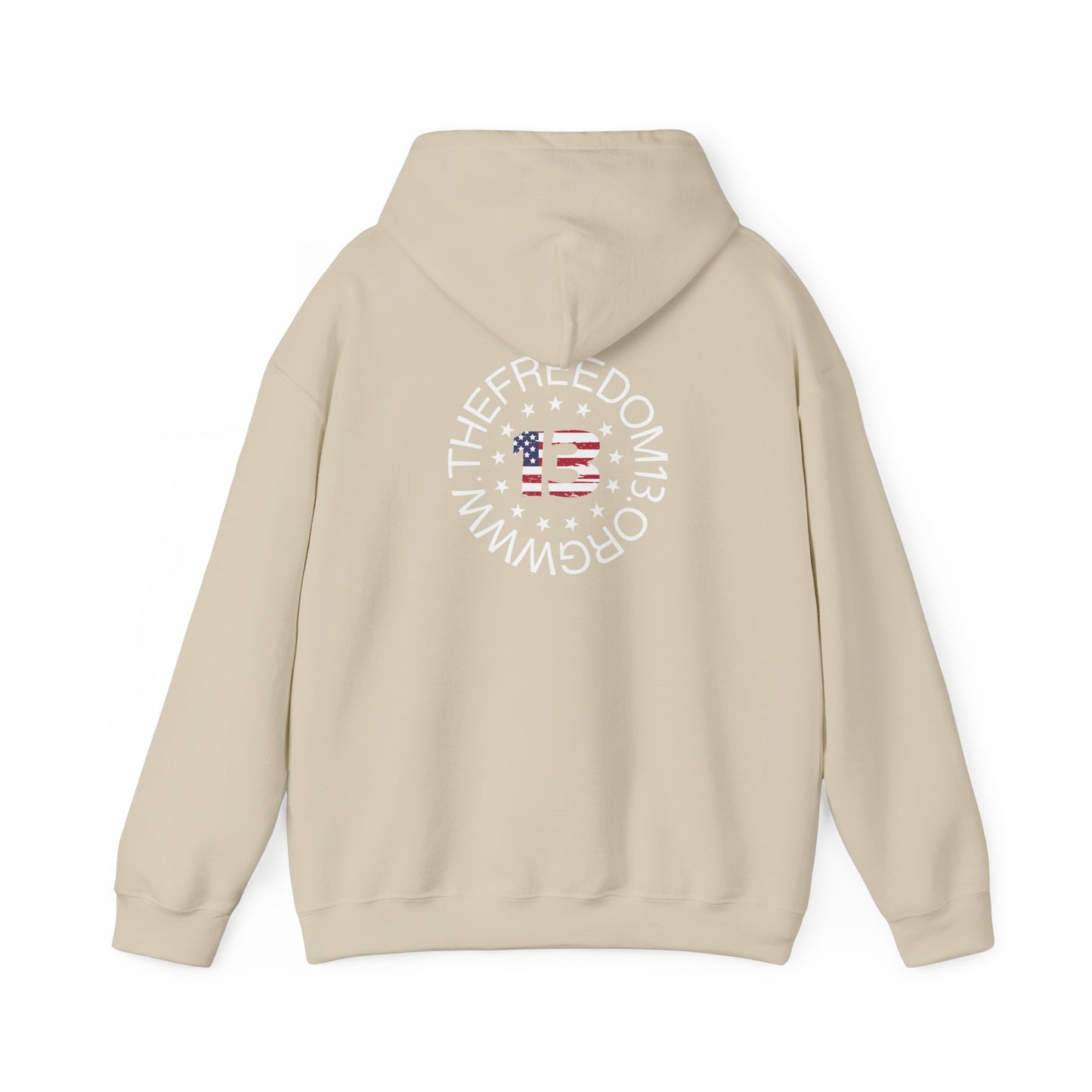 Dark Freedom Hoodie - Cozy Unisex Heavy Blend Sweatshirt, Perfect for Casual Wear, Gifts for Freedom Lovers, Patriotic Apparel, Everyday Comfort