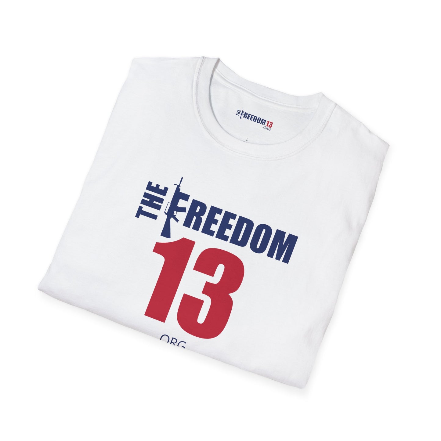 Unisex Freedom Graphic Tee, Softstyle Casual Shirt for Everyday Wear, Perfect for Independence Day, Fundraising Events, or Casual Outings