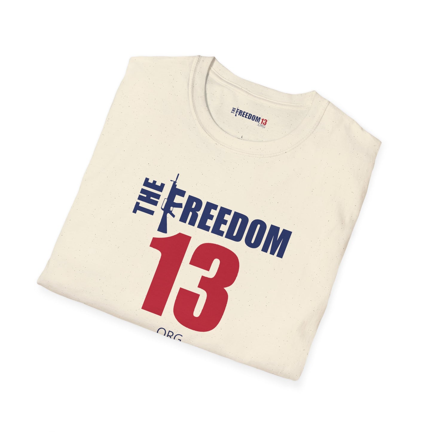 Unisex Freedom Graphic Tee, Softstyle Casual Shirt for Everyday Wear, Perfect for Independence Day, Fundraising Events, or Casual Outings