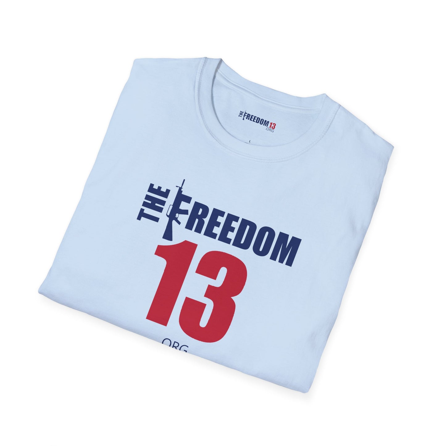 Unisex Freedom Graphic Tee, Softstyle Casual Shirt for Everyday Wear, Perfect for Independence Day, Fundraising Events, or Casual Outings
