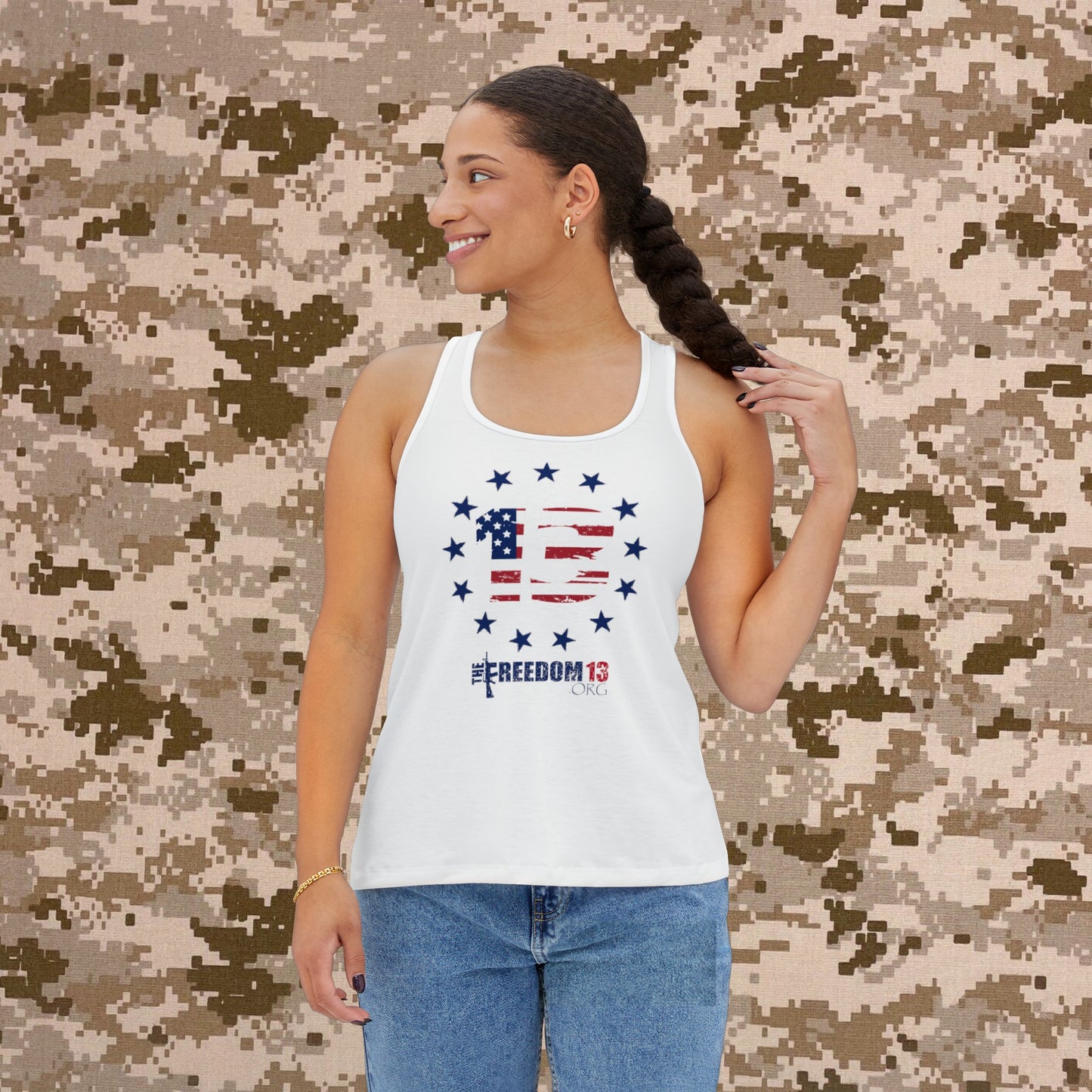 Women's Tank Top Support The Country You Live In