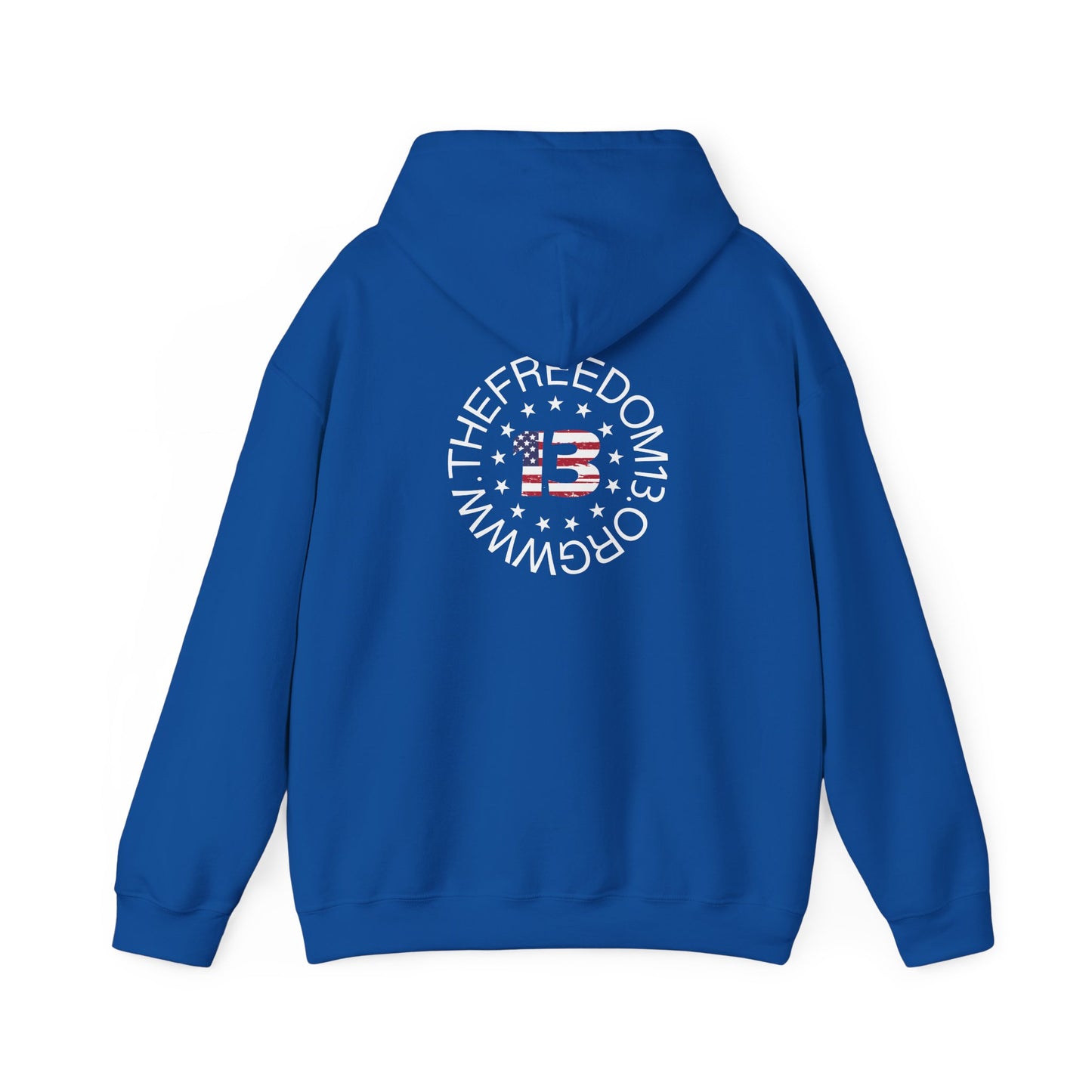 Dark Freedom Hoodie - Cozy Unisex Heavy Blend Sweatshirt, Perfect for Casual Wear, Gifts for Freedom Lovers, Patriotic Apparel, Everyday Comfort