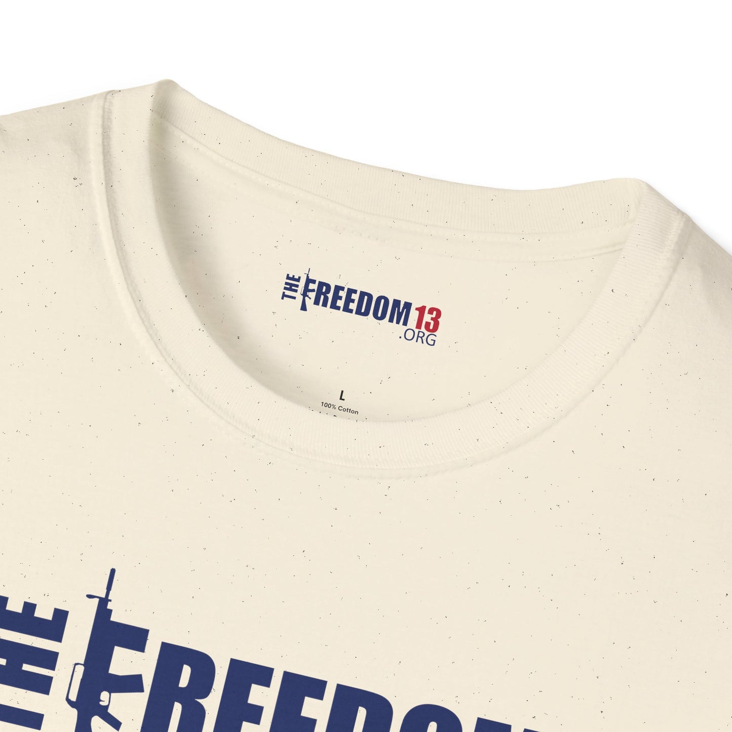 Unisex Freedom Graphic Tee, Softstyle Casual Shirt for Everyday Wear, Perfect for Independence Day, Fundraising Events, or Casual Outings