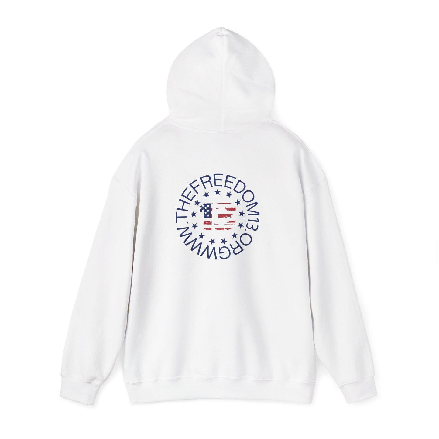 Freedom Hoodie - Cozy Unisex Heavy Blend Sweatshirt, Perfect for Casual Wear, Gifts for Freedom Lovers, Patriotic Apparel, Everyday Comfort