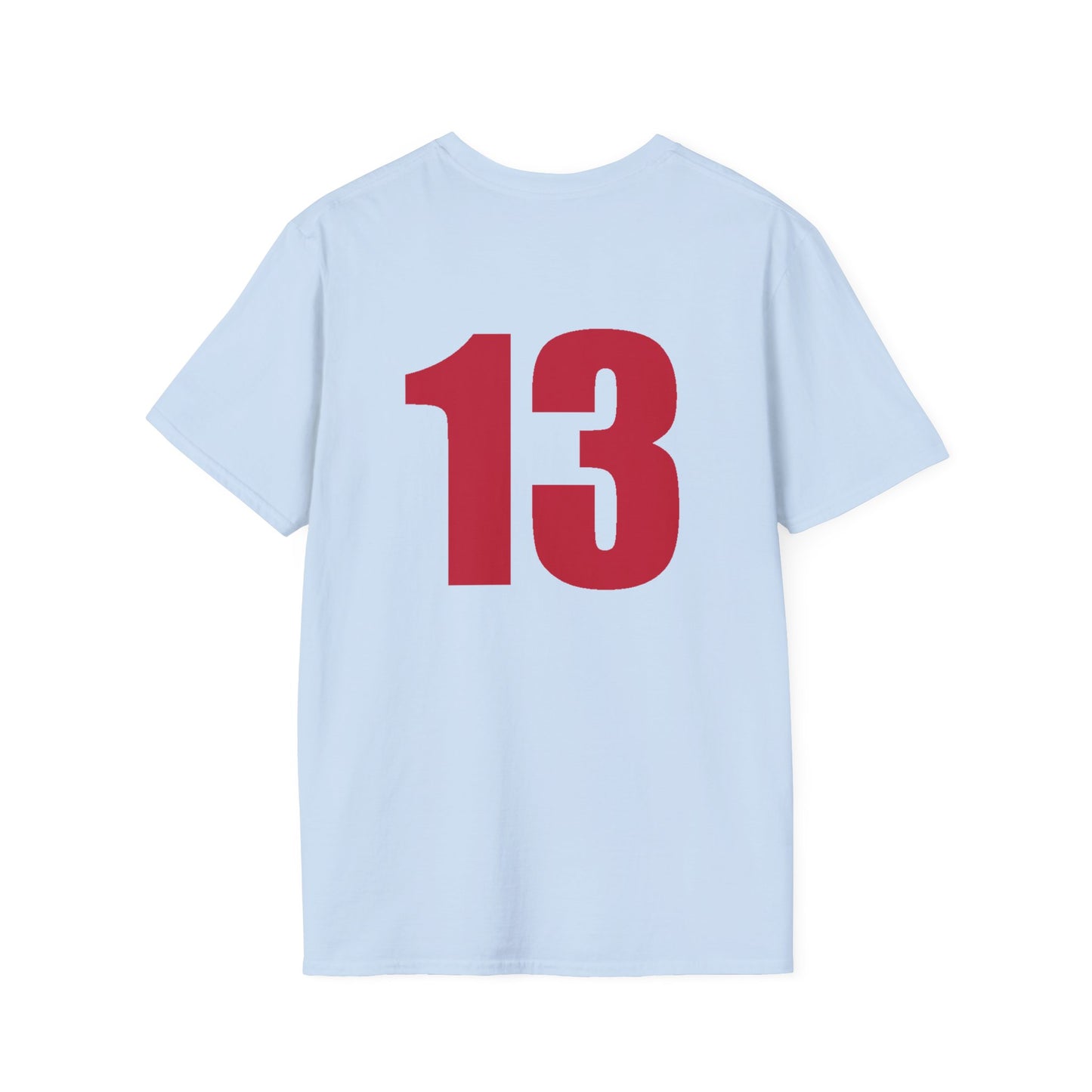Smaller logo Unisex Freedom Graphic Tee, Softstyle Casual Shirt for Everyday Wear, Perfect for Independence Day, Fundraising Events, or Casual Outings
