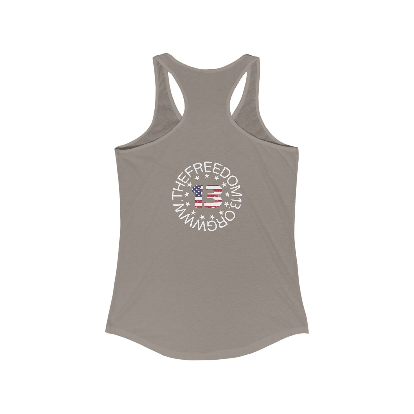 Dark  Women's Ideal Freedom Racerback Tank
