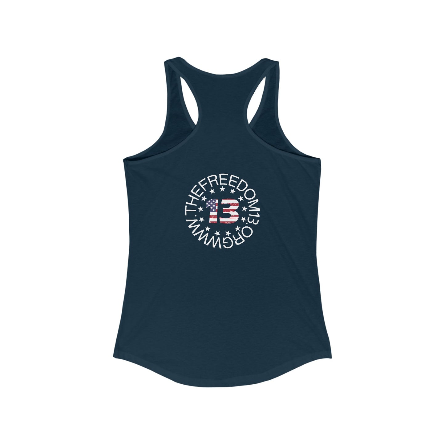 Dark  Women's Ideal Freedom Racerback Tank