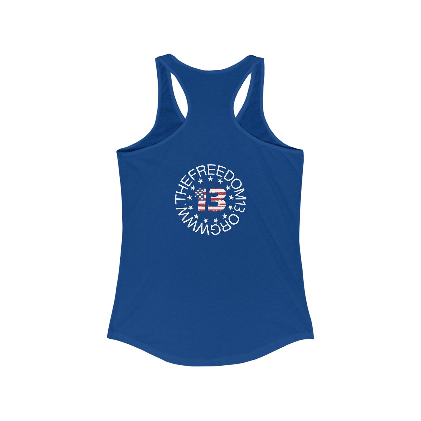 Dark  Women's Ideal Freedom Racerback Tank