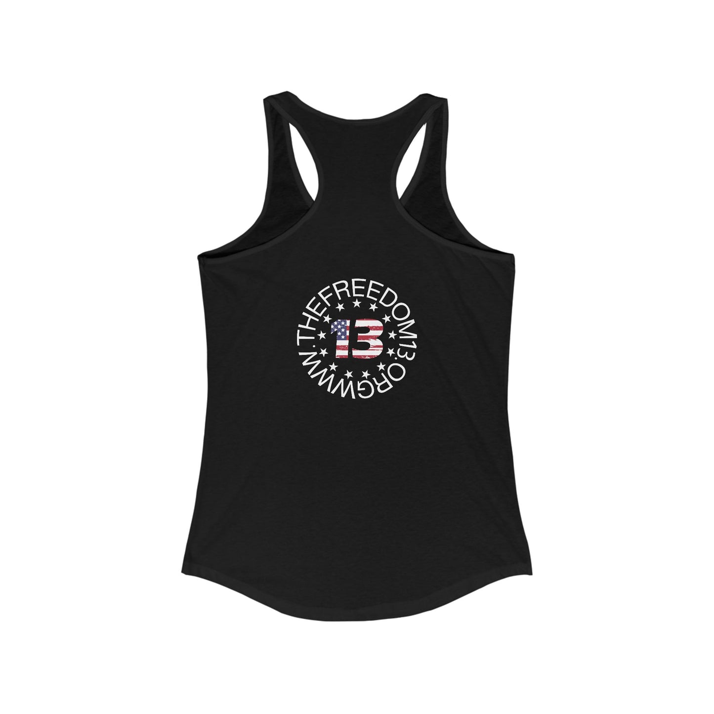 Dark  Women's Ideal Freedom Racerback Tank