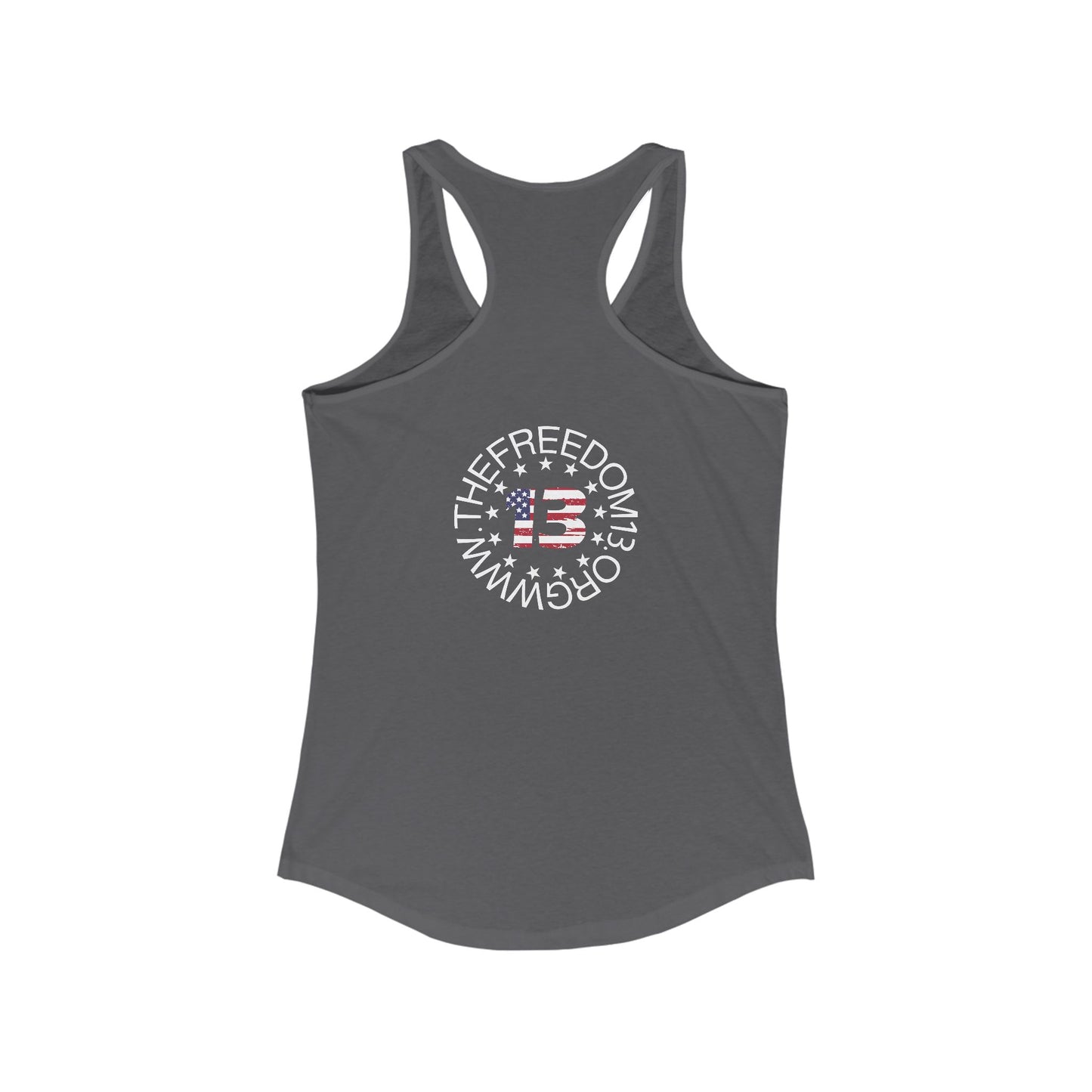 Dark  Women's Ideal Freedom Racerback Tank
