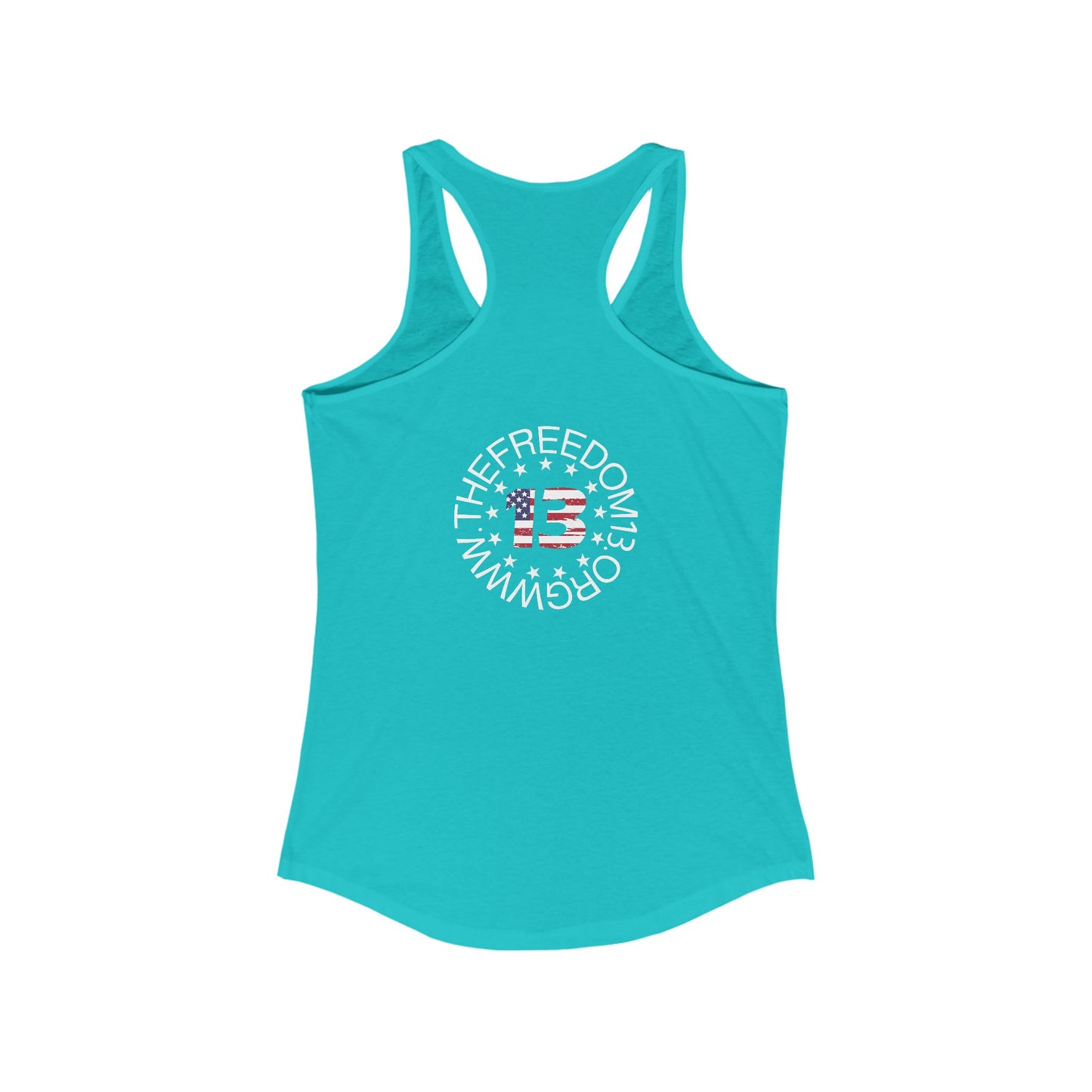 Dark  Women's Ideal Freedom Racerback Tank