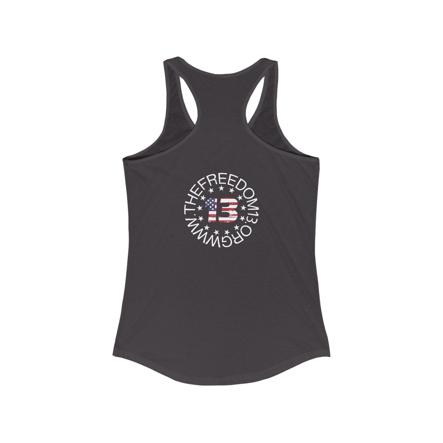 Dark  Women's Ideal Freedom Racerback Tank