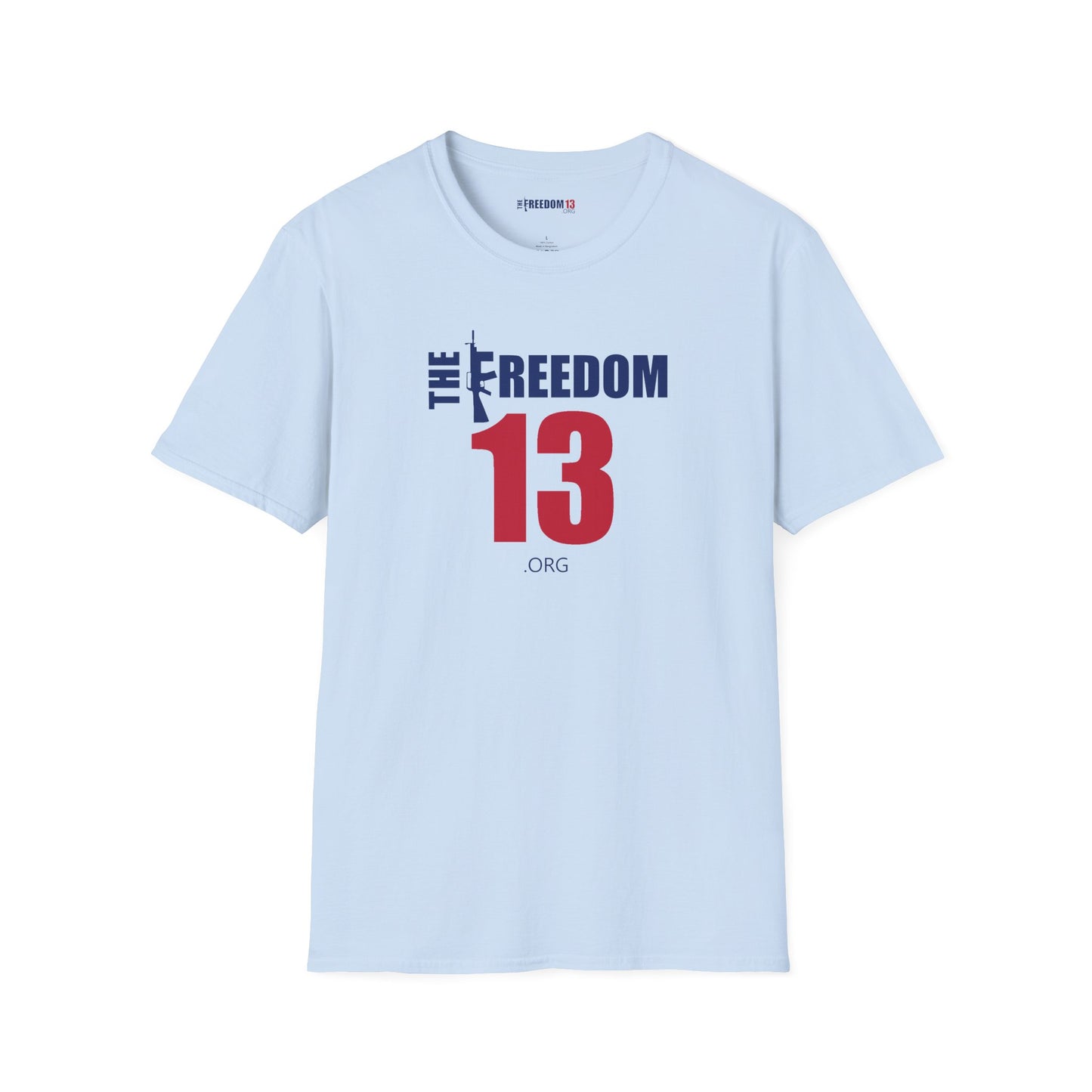 Unisex Freedom Graphic Tee, Softstyle Casual Shirt for Everyday Wear, Perfect for Independence Day, Fundraising Events, or Casual Outings
