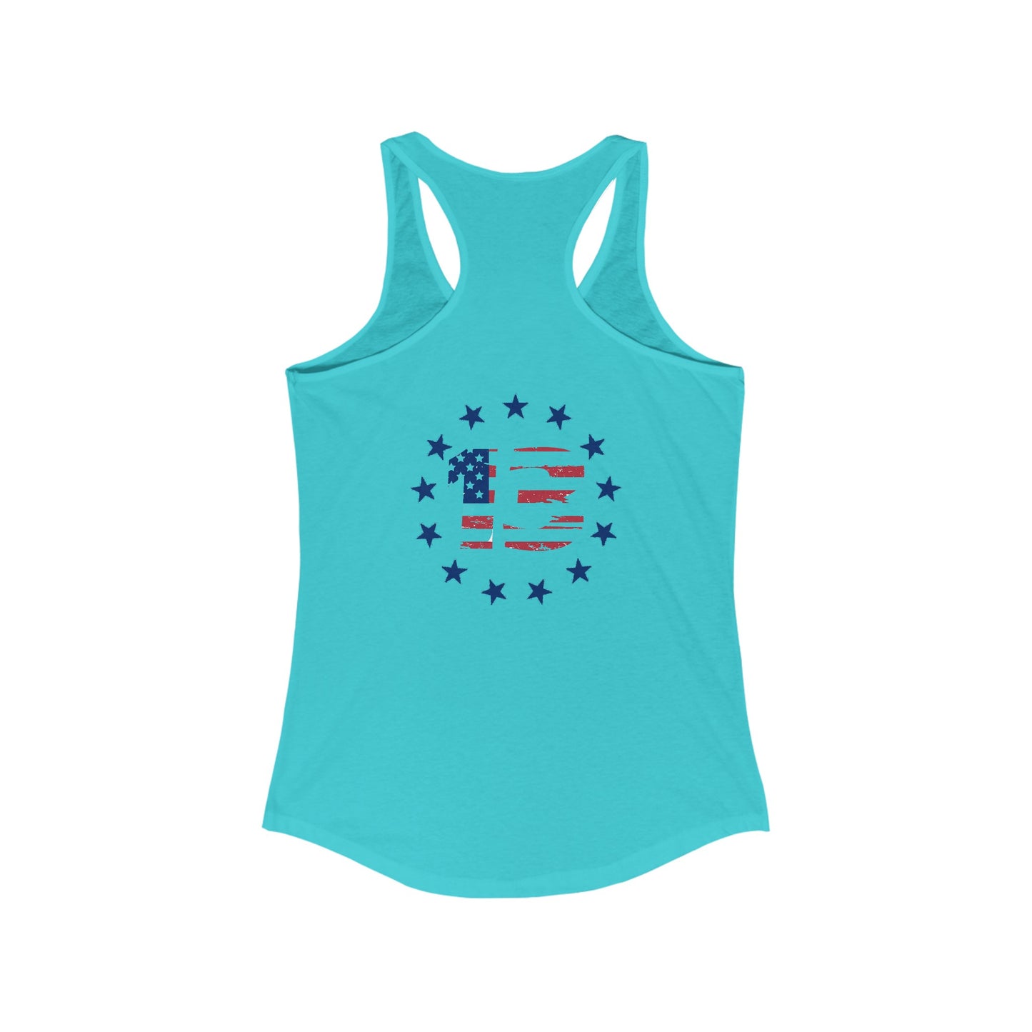 Women's Ideal Racerback Tank I identify