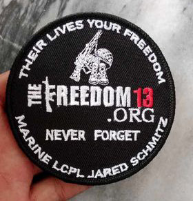 Freedom 13 Never Forget Patch
