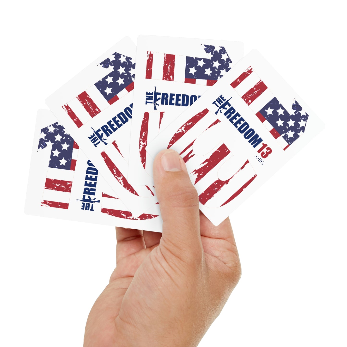 Poker Cards White
