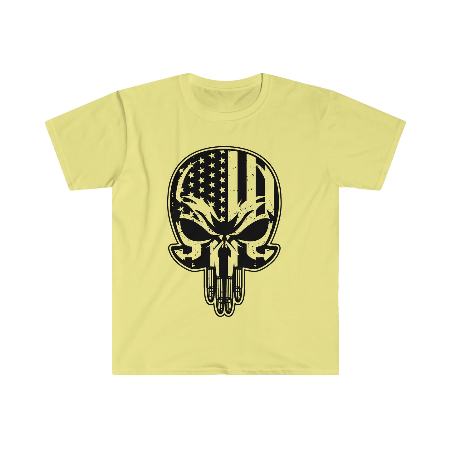 Unisex Softstyle T-Shirt Patriot Collection "bullet teeth" multiple colors