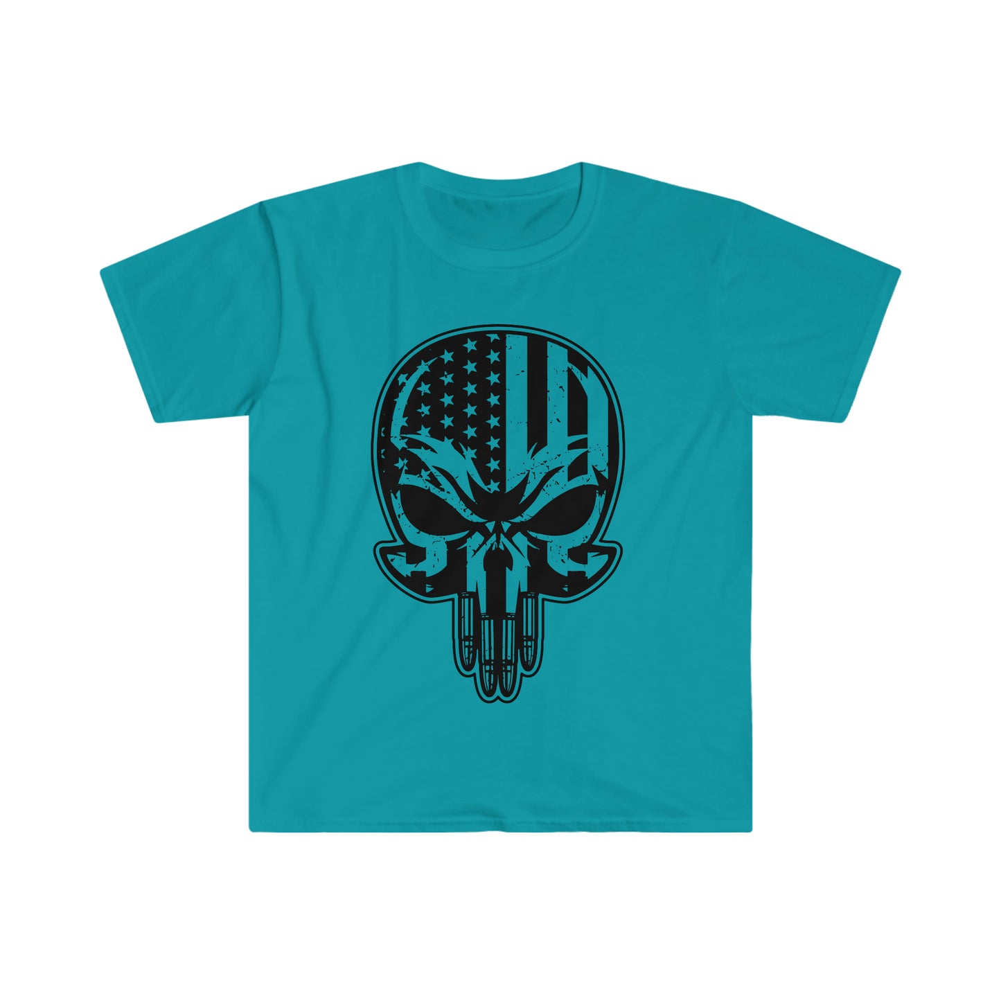 Unisex Softstyle T-Shirt Patriot Collection "bullet teeth" multiple colors